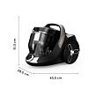 Green Force Cyclonic Effitech®+ Animal Beutelloser Staubsauger, schwarz ROWENTA RO7C66EA