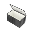 Store Medium Garten Aufbewahrungsbox 650 l TEPRO 7714
