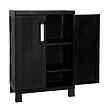 Garage Midi Low Aufbewahrungsschrank, schwarz TOOMAX Z0215RAA04100