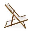 Noela Klappbarer Strandstuhl, Akazie, beige NOELA 3450420