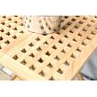 Piknik Klappbarer Gartentisch, 45 x 45 cm, Teak, hellbraun NOELA 345771