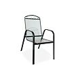Gartenmöbel-Set aus Metall – Tisch Lana steel + 4x Stuhl Lana steel NOELA 345702314