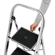 Mini 3223 Trittleiter 1x3 Sprossen, aus Aluminium VENBOS VEN.3223