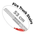 Feuerwehr-Auto 38 cm, Kunststoff DOLU 10877022