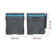 Keep Cold Kühlbox mit Rädern 45 l DURAMAX