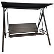 Rattan Gartenschaukel, braun ROJAPLAST YN8051