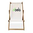 Noela Klappbarer Strandstuhl, Akazie, beige NOELA 3450420