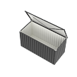 Store X-Large Garten Aufbewahrungsbox 1370 l TEPRO 7716