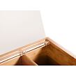 Tee-Organizer, 6 Fächer, 22 x 21 x 9,5 cm, Bambus/Kunststoff KESPER 58903