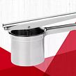 Food & More Kartoffelpresse, Edelstahl FACKELMANN 45453