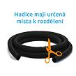 Schlauch in Meterware Ø 5/4" (32 mm) 10 m, schwarz MARIMEX 11001049