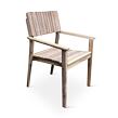 Lucy Premium Gartenstapelstuhl, Akazie, grau NOELA 34521123