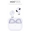 Minipods Bluetooth TWS Kopfhörer, weiß SWISSTEN 54200200