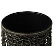 Tillburg Pflanzgefäß 3er-Set, Polyrattan/Metall/Kunststoff, dunkelbraun NOELA 20177