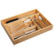 Besteckkasten, 6 Fächer, 35,5 × 25,5 × 5 cm, Bambus KESPER 58083