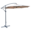 Seiten-Sonnenschirm ø 350 cm, beige ROJAPLAST 601/4