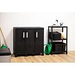 Garage Midi Trio Low Aufbewahrungsschrank, schwarz TOOMAX Z0218RAA04100