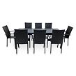 Garten-Essgruppe – Tisch Viking XL + 8x Stuhl Paris NOELA 8020000240168