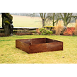 Alto Hochbeet 148 x 148 x 36 cm, corten CORGARDEN 1013