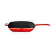 Grillpfanne 26 x 26 cm mit Deckel, Gusseisen, rot LAVA METAL LVPGT2626K0OR