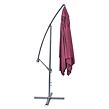 Seitenmarktschirm 270 × 270 cm, bordeaux ROJAPLAST 601/3