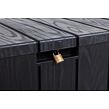 Bravo Aufbewahrungsbox 270 l, Kunststoff, Graphit TOOMAX Z0188R0--4100