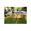 Kingsbury Gartenbank, 150 cm, Teak, hellbraun NOELA 3459355