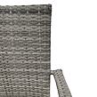 Paris Premium Stapelbarer Gartenstuhl, Stahl/Polyrattan, taupe NOELA 3456634