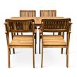 Lucy I. Garten-Holzset 1+4, Akazie NOELA 34521114