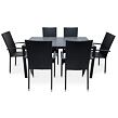 Garten-Essgruppe – Tisch Viking L + 6x Stuhl Paris NOELA 34570505