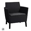 Salemo 3 seater Gartenmöbel-Set, Graphit KETER 236634