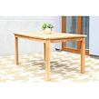 Garden I. Gartentisch, 150 x 90 cm, Teak, hellbraun NOELA 345917