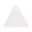 Spatel 2er-Set, glatt 12 x 9 cm, gezahnt 11 x 12 cm DR.OETKER 1664
