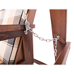 Adelaida Gartenschaukel aus Holz, taupe ROJAPLAST 59062