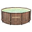 Florida Pool 3,05 × 0,91 m mit eingebautem Skimmer, Teak MARIMEX 10340284