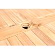 Garden I. Gartentisch, 150 x 90 cm, Teak, hellbraun NOELA 345917