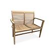 Stucking/New Stapelbare Gartenbank, 115 cm, Teak, hellbraun NOELA 3457090